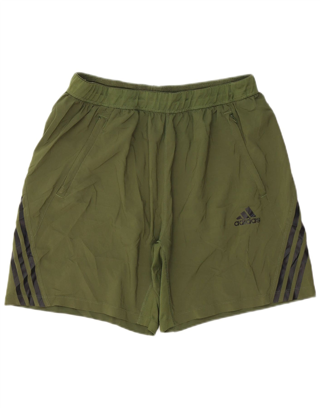 Pantaloni scurți ADIDAS Aeroready Sport XL, verde, poliester