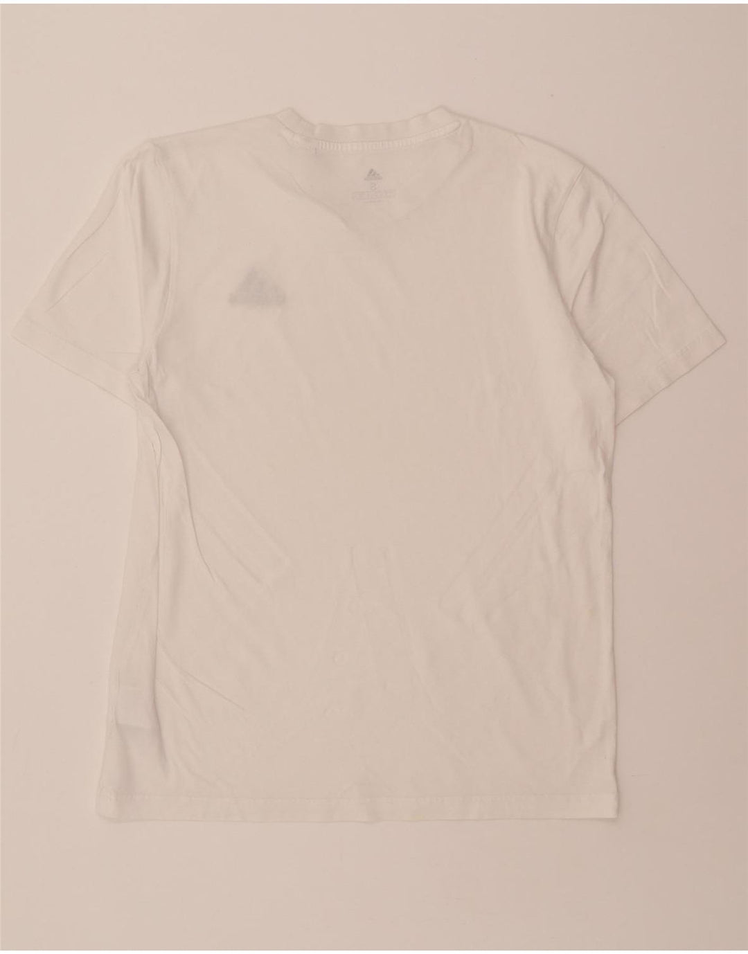 ADIDAS Mens T-Shirt Top Small White Cotton Vintage Adidas and Second-Hand Adidas from Messina Hembry 