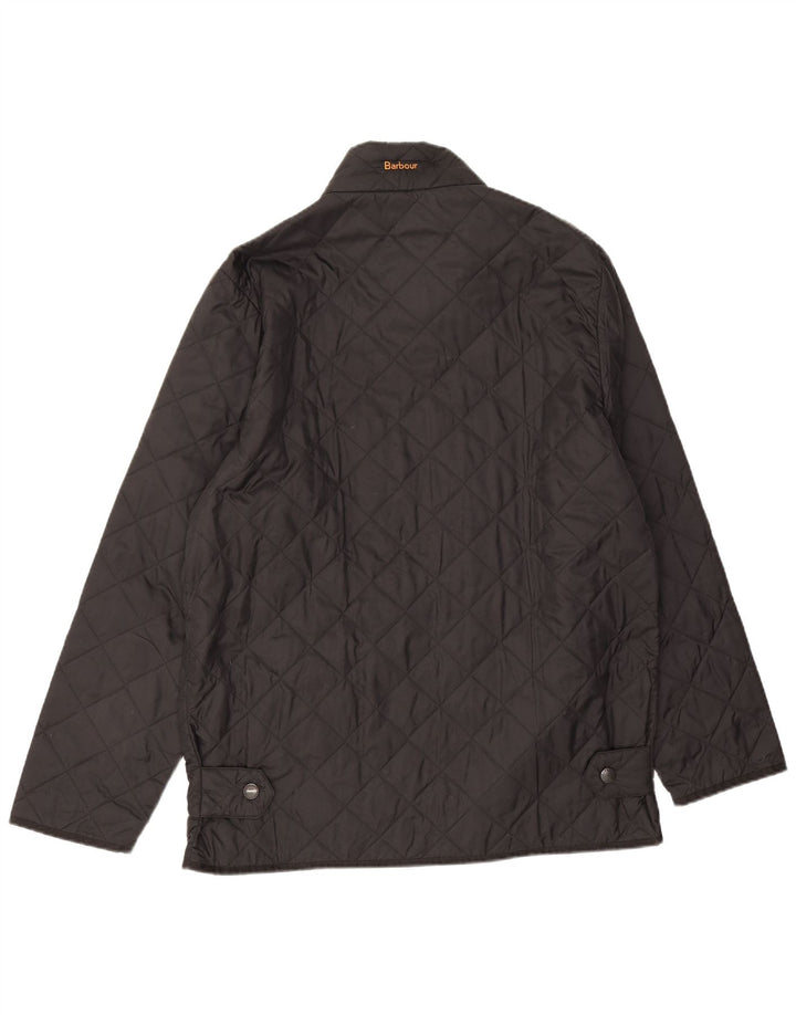 Jachetă matlasată pentru bărbați Barbour UK 38 Poliamidă neagră medie