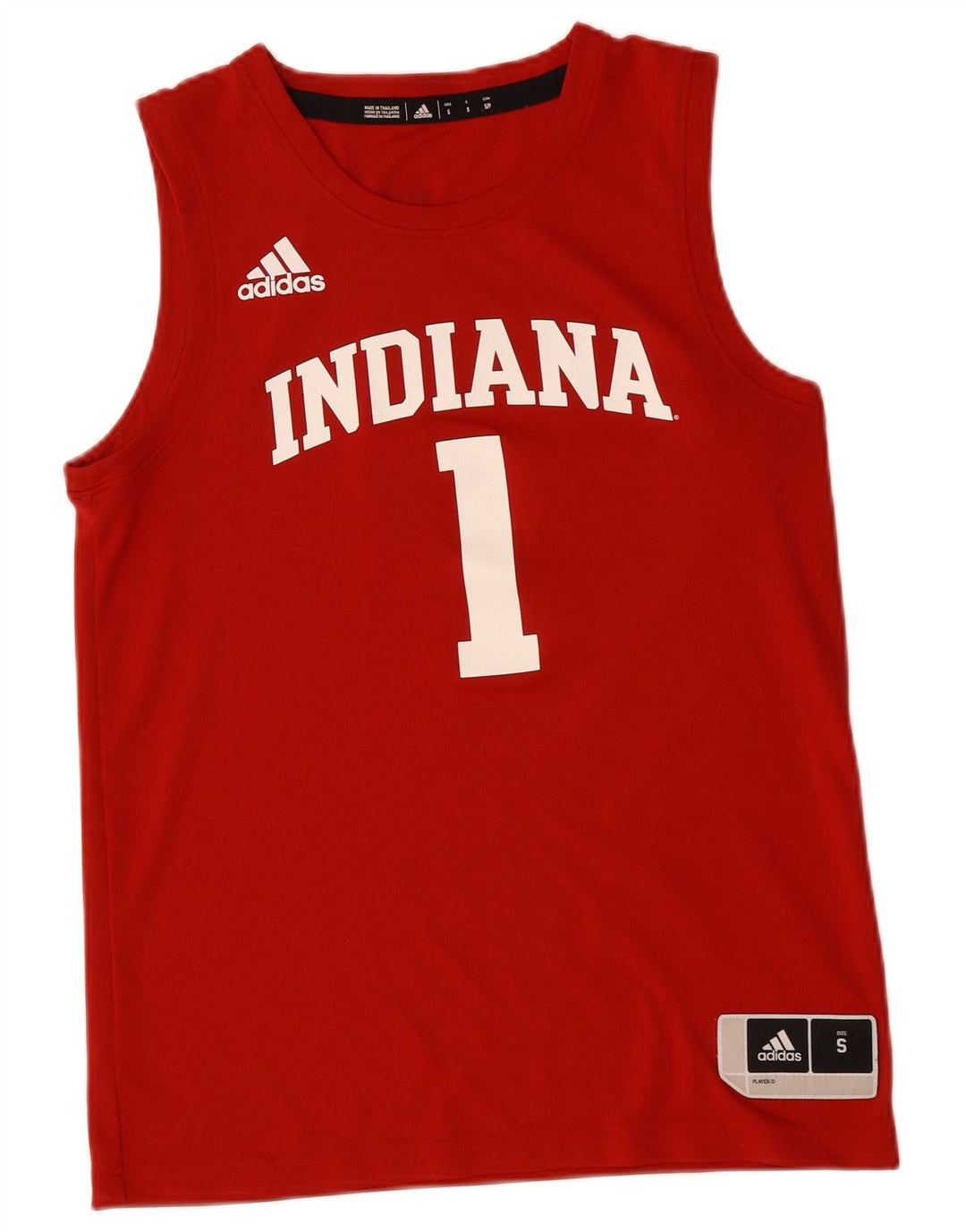 ADIDAS Indiana Graphic Vest Top pentru bărbați, poliester roșu mic