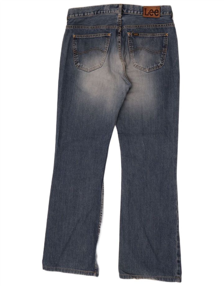 Blugi pentru bărbați Lee Denver Bootcut W36 L33, bumbac albastru