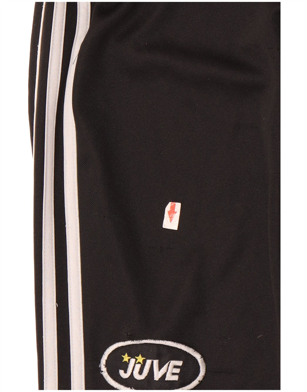 Pantaloni de trening Adidas Juventus Graphic pentru bărbați, poliester negru mic
