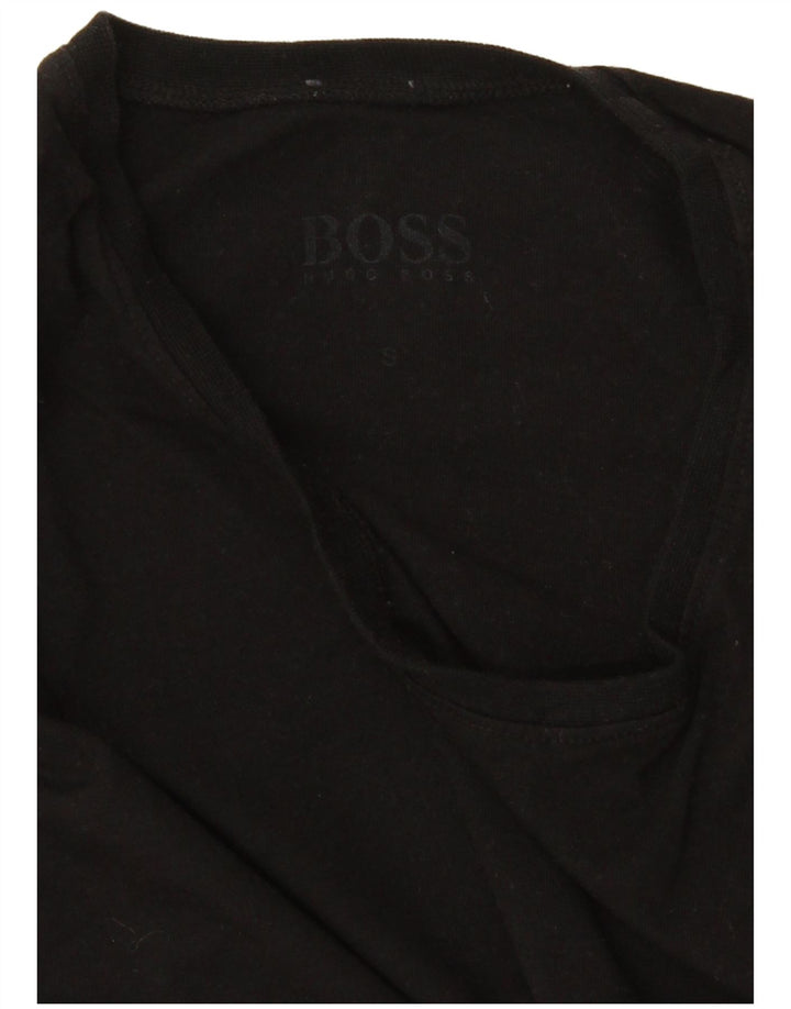 Tricou pentru bărbați HUGO BOSS Top Mic Negru