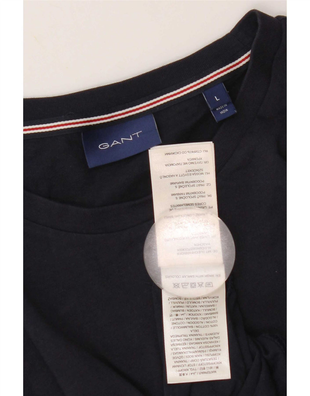 Gant Bărbați Tricou Top Mare Bumbac Bleumarin