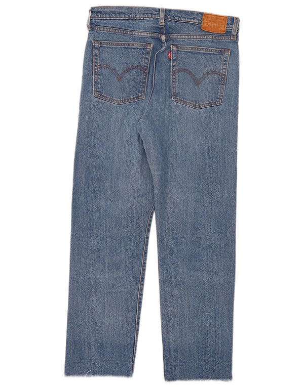 Blugi Levi's Wedgie Straight pentru femei W29 L28 Bumbac albastru