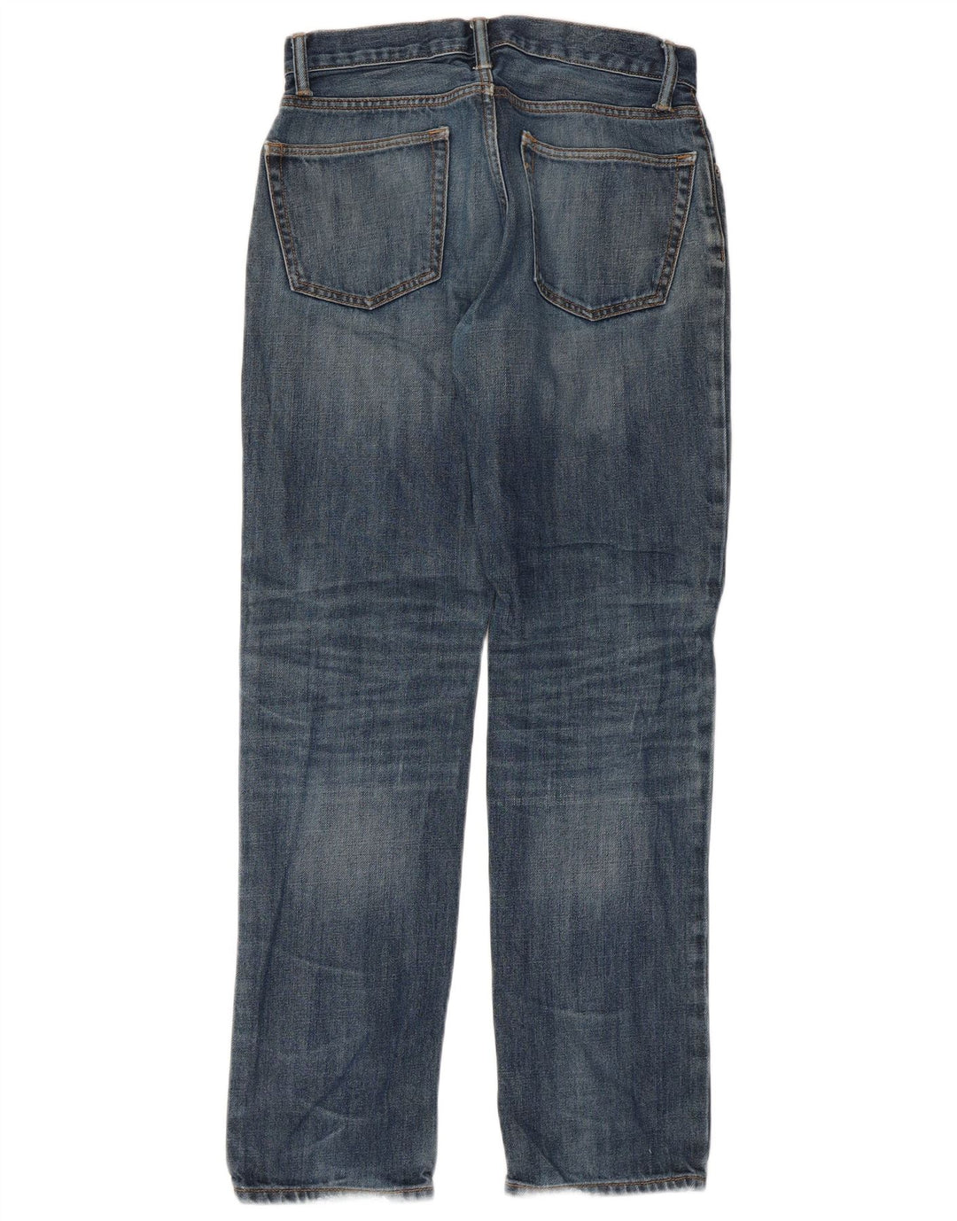 Blugi Distressed drepte pentru femei Gap W28 L32 Bumbac albastru