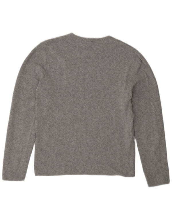 Cos Top pentru femei cu mânecă lungă UK 14 Medium Gri Bumbac