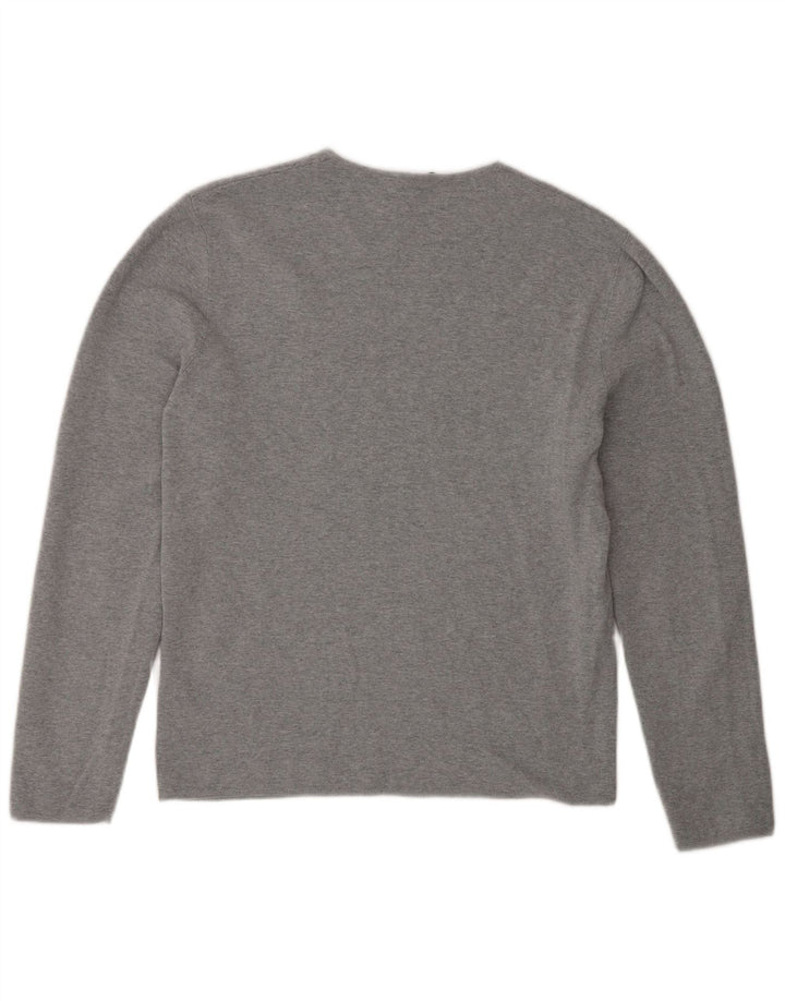 Cos Top pentru femei cu mânecă lungă UK 14 Medium Gri Bumbac