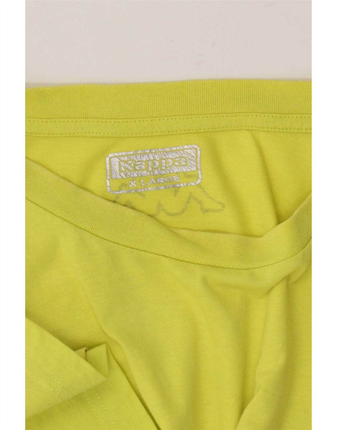 Tricou grafic pentru bărbați Kappa Top XL Galben