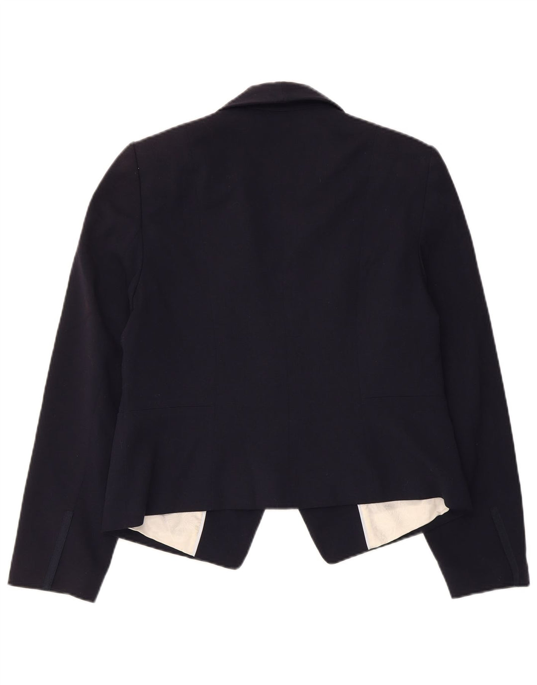 Marks & Spencer pentru femei Blazer Jacket UK 12 Medium Bleumarin Poliester