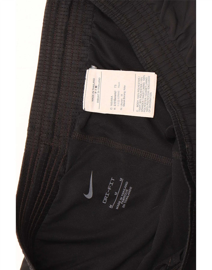 Pantaloni scurți sport Nike Dri Fit pentru femei UK 14 Poliester mediu negru