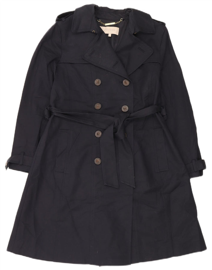Trench pentru femei Hobbs UK 12 Medium Bleumarin Bumbac