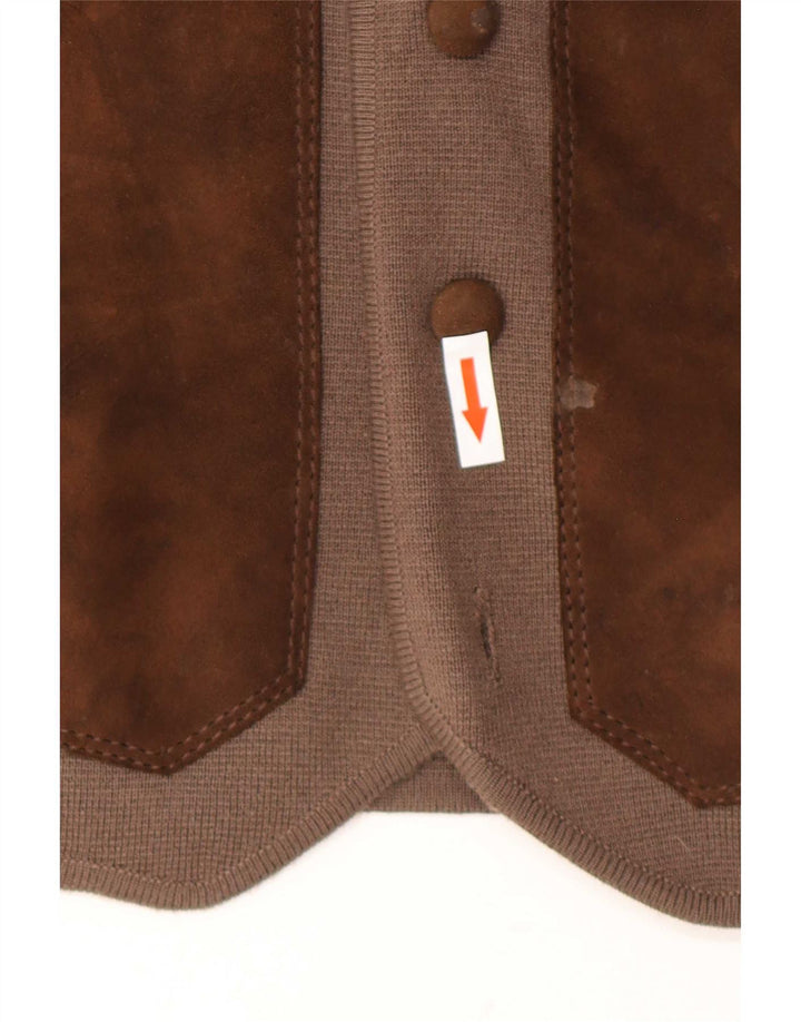 Luciana Womens Vesta UK 8 Small Brown