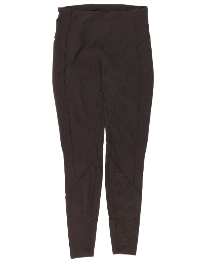 LULULEMON Leggings pentru femei US 8 Medium Black Nylon