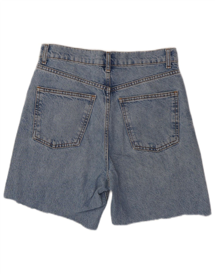 Pantaloni scurți din denim pentru femei Zara EU 38 Small W28 Blue Bumbac
