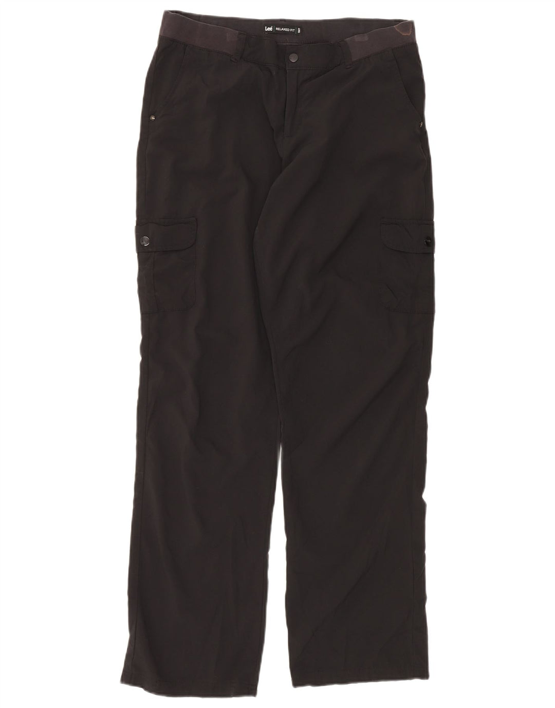 Pantaloni cargo pentru femei Lee, cu croiala relaxată, US 8 Medium W32 L32 Poliester negru