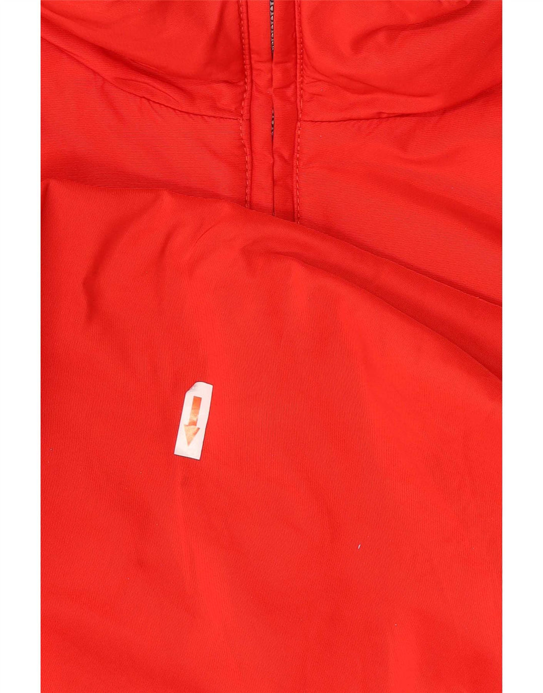 Jachetă Anorak cu glugă pentru bărbați vintage UK 40 Poliamidă roșie mare