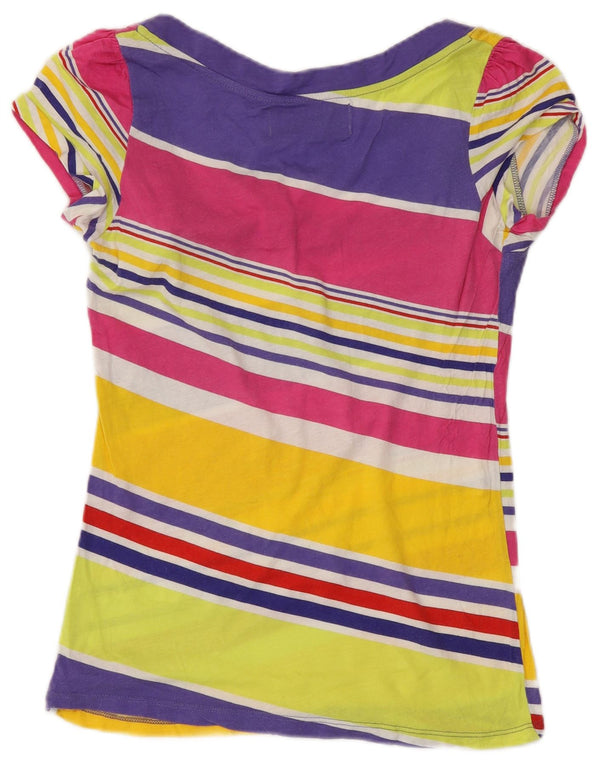 Top Tricou pentru Damă Zara UK 12 Medium Multicolore în dungi