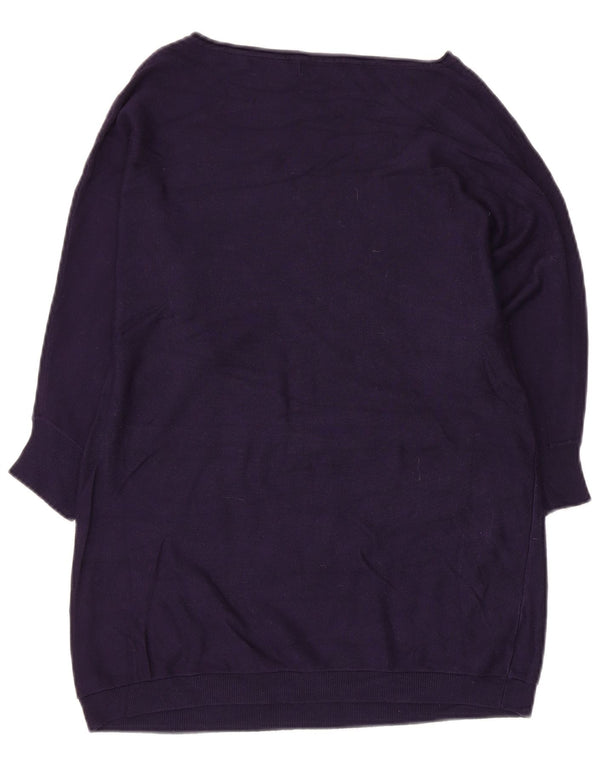 Pulover Guess pentru femei, cu mâneci 3/4, cu gât de barcă, UK 6 XS, bleumarin