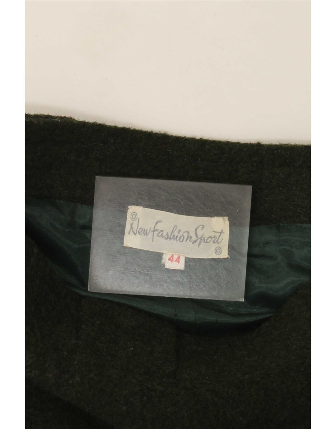 Fustă A-Line pentru Femei Vintage IT 44 Medium W28 Verde