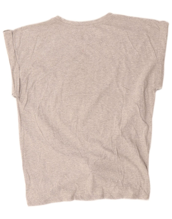 Hard Rock Cafe Roma Tricou grafic Top UK 18 XL Bumbac gri