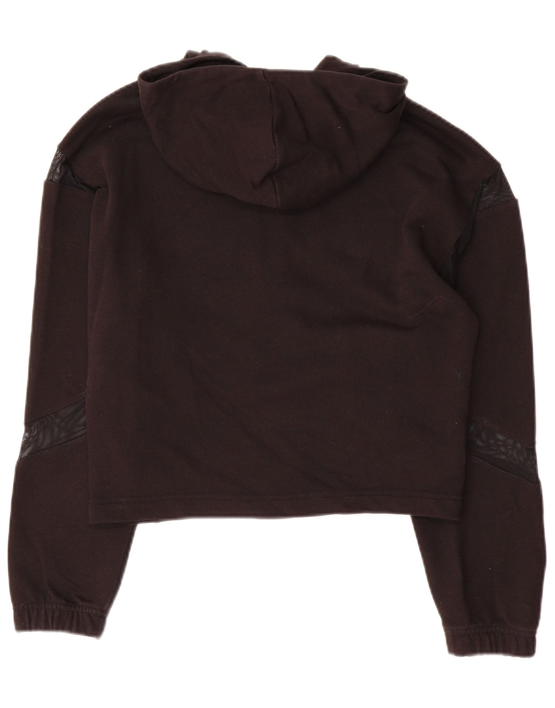 Pulover Puma Crop Zip pentru femei UK 14 Poliester mediu negru