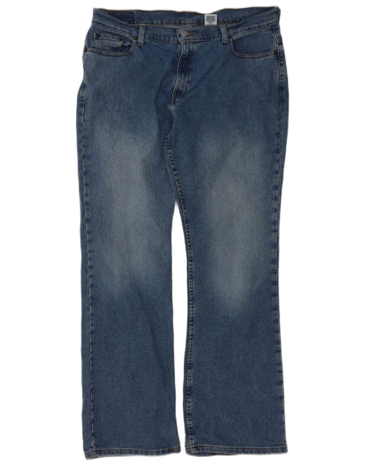 Blugi Levi's 515 Bootcut pentru femei US 16 2XL W36 L32 Bumbac albastru