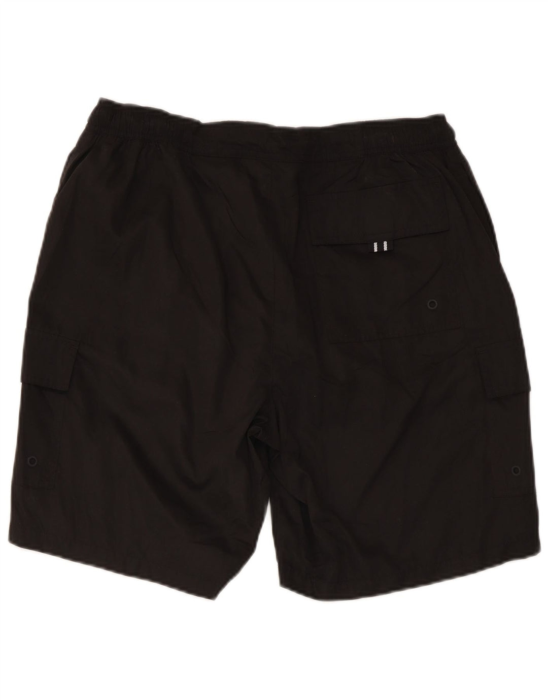Pantaloni scurți de înot cargo Marks & Spencer pentru bărbați, poliester mediu negru