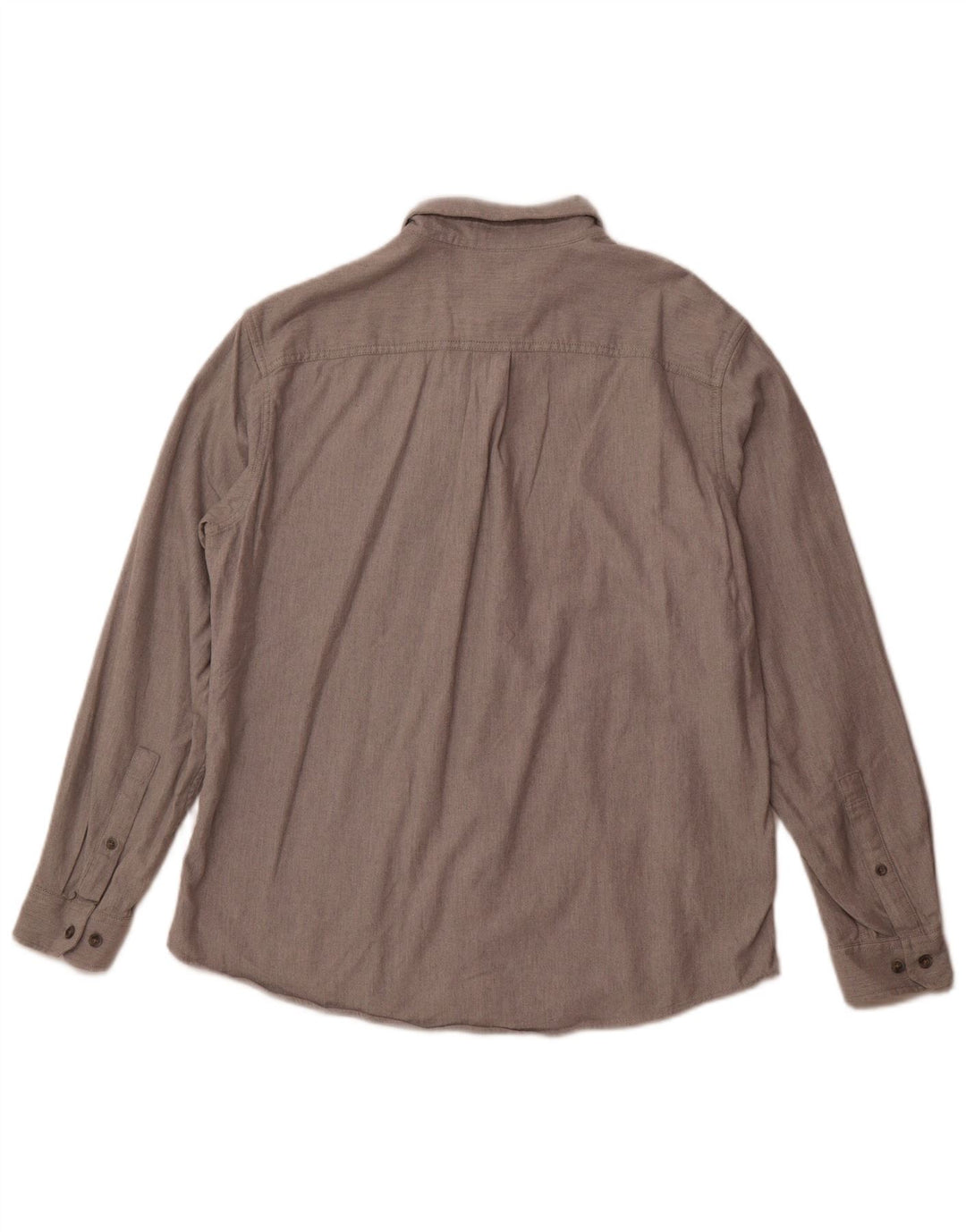 Cămașă de flanel pentru bărbați Eddie Bauer, mare, gri, bumbac