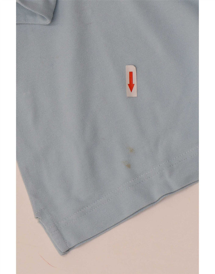 Tricou polo pentru bărbați Lotto, albastru mediu
