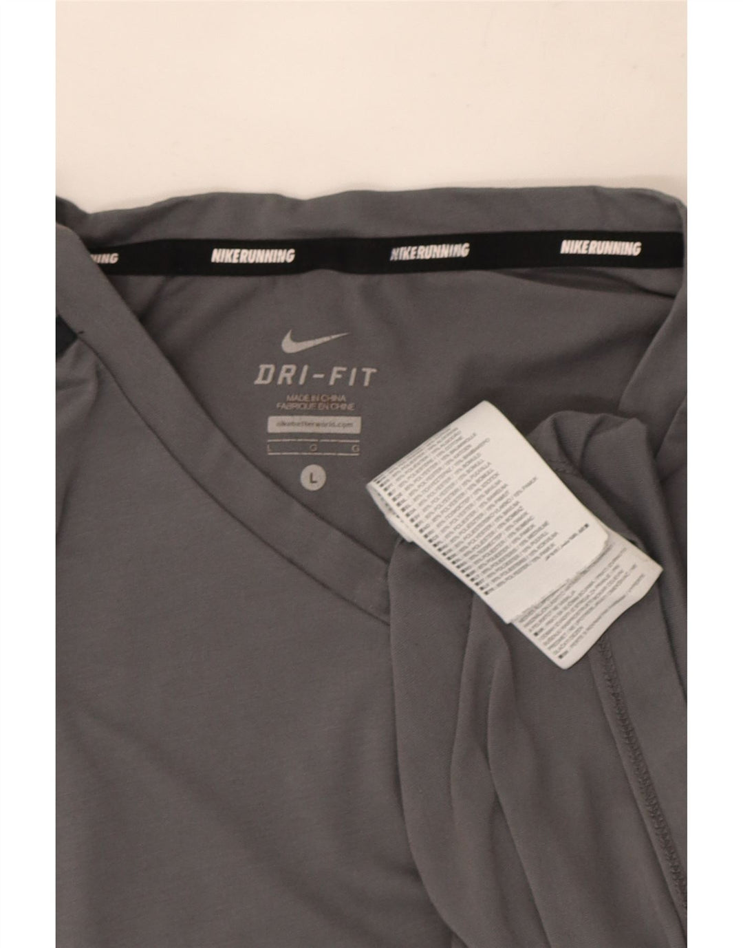 Tricou pentru bărbați Nike Top mare, gri, poliester