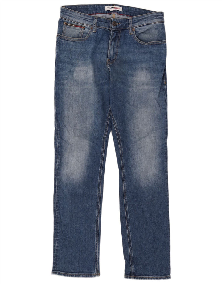 Blugi slim pentru bărbați Tommy Hilfiger W30 L30 bumbac albastru