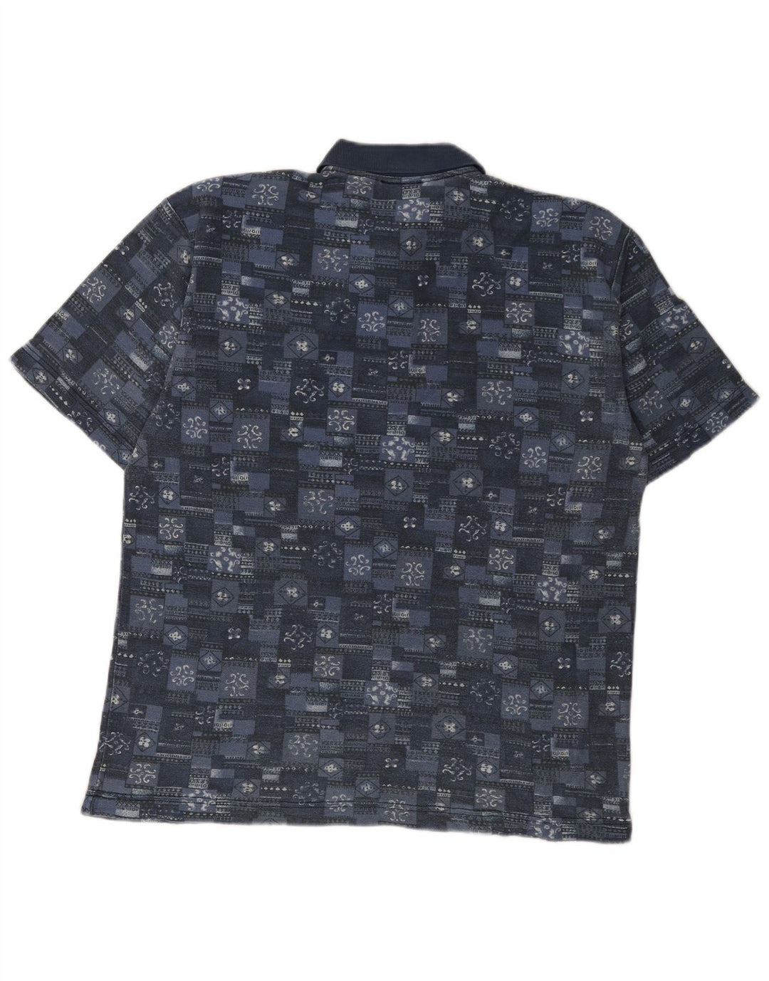Tricou Polo Fila Bărbați IT 52 Large Blue Geometric