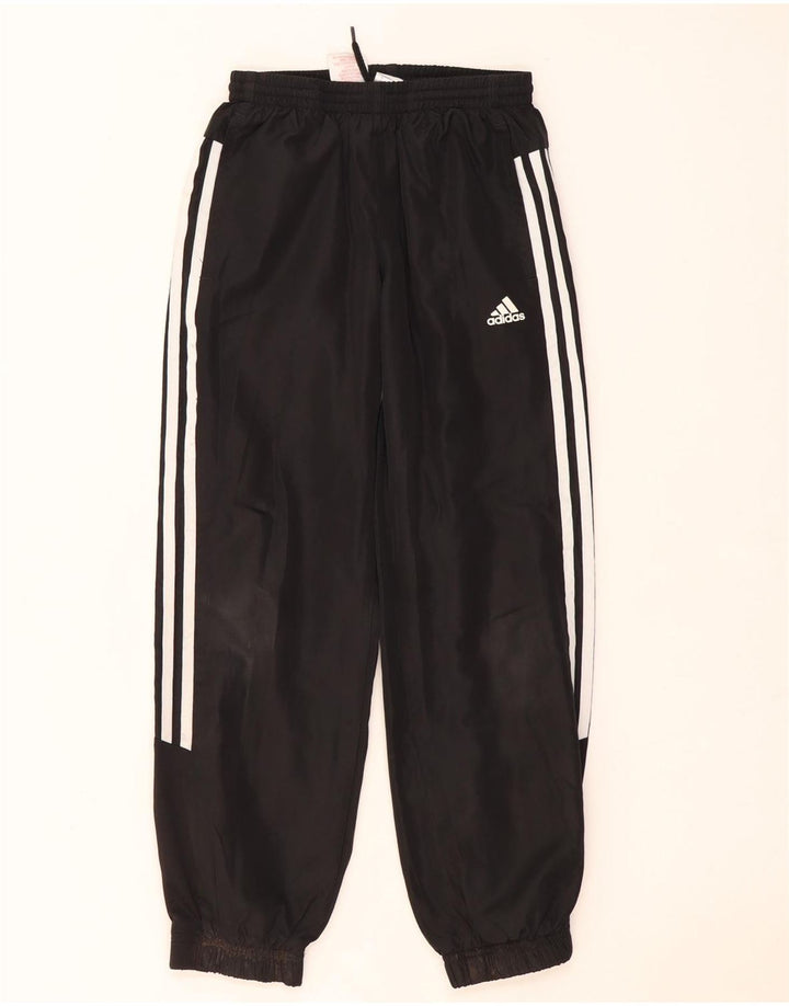Adidas Băieți Pantaloni Trening Pantaloni Joggeri 9-10 Ani Poliester Negru
