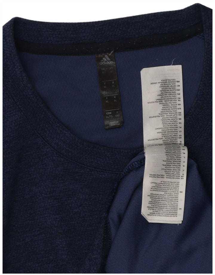 Tricou pentru bărbați Adidas Top XL Bleumarin Poliester
