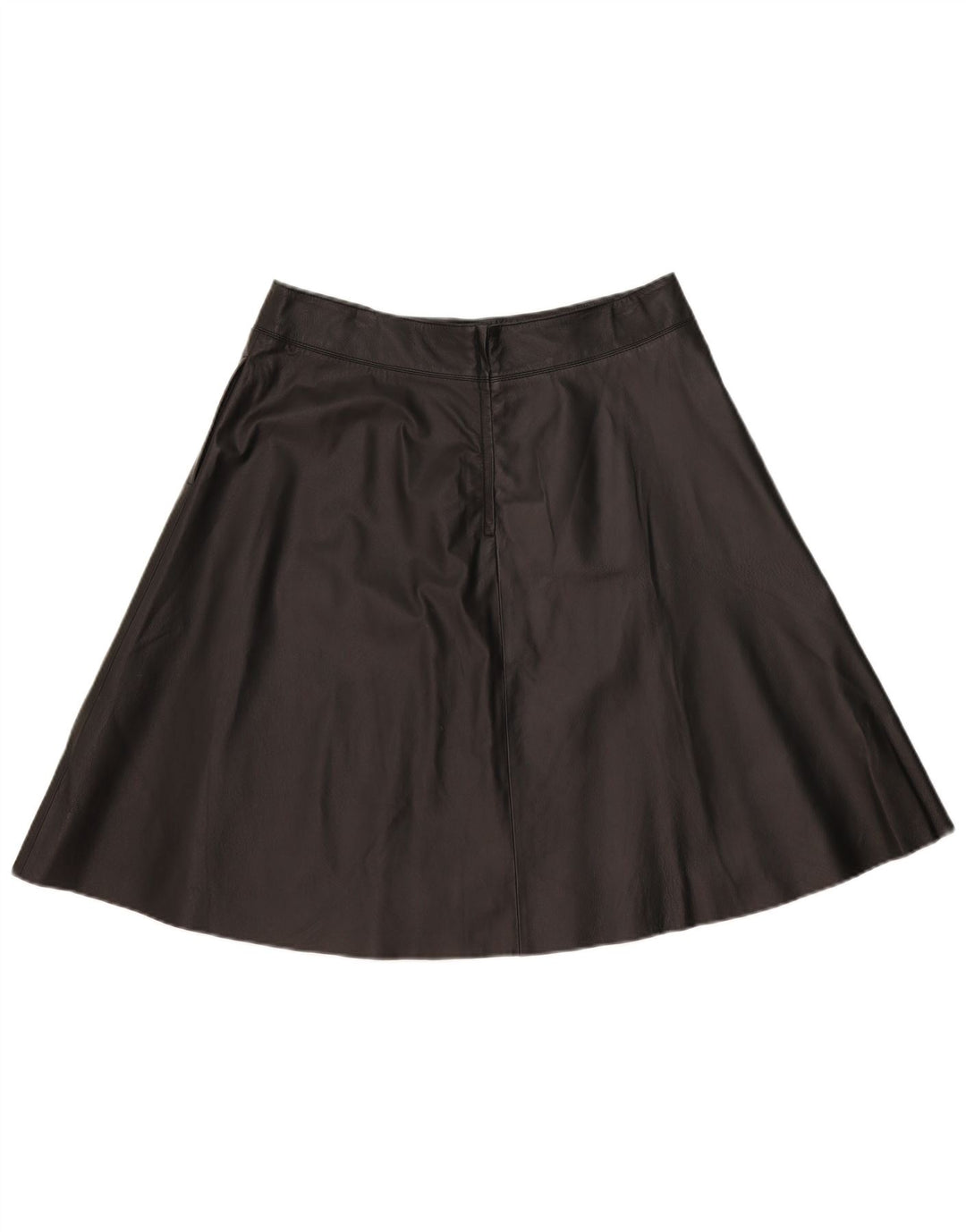 Definiții Fusta de piele pentru femei UK 14 Large W34 Black