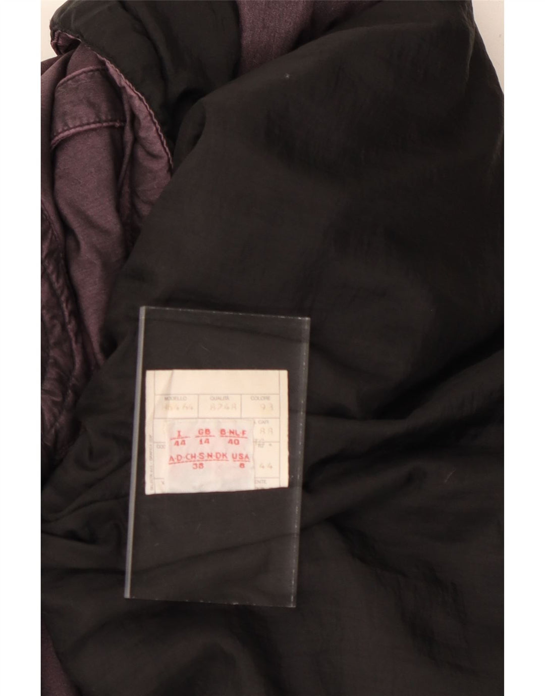 Jachetă Windbreaker cu grafică BELFE pentru femei UK 14 Nailon violet mediu