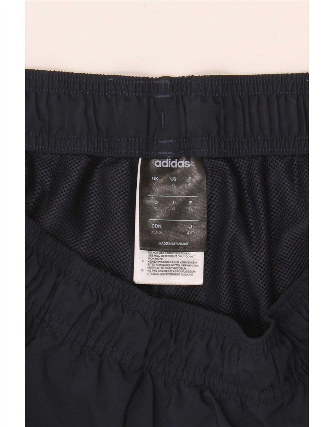 Pantaloni scurți sport pentru bărbați Adidas XL bleumarin poliester