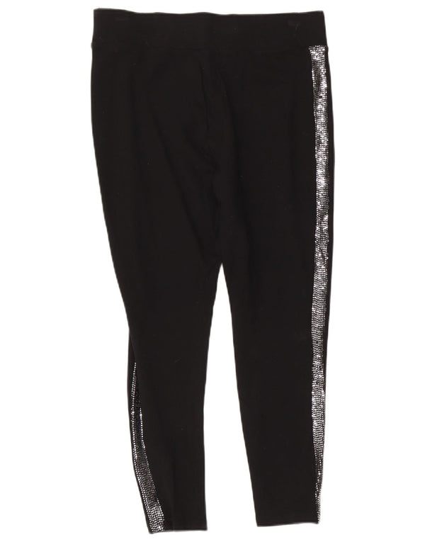 Marks & Spencer Pantaloni skinny cropped pentru femei UK 14 Large W32 L24 Black