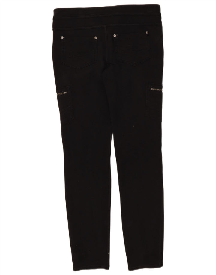 Pantaloni cargo skinny ATHLETA pentru femei US 0 XS W28 L27 bumbac negru