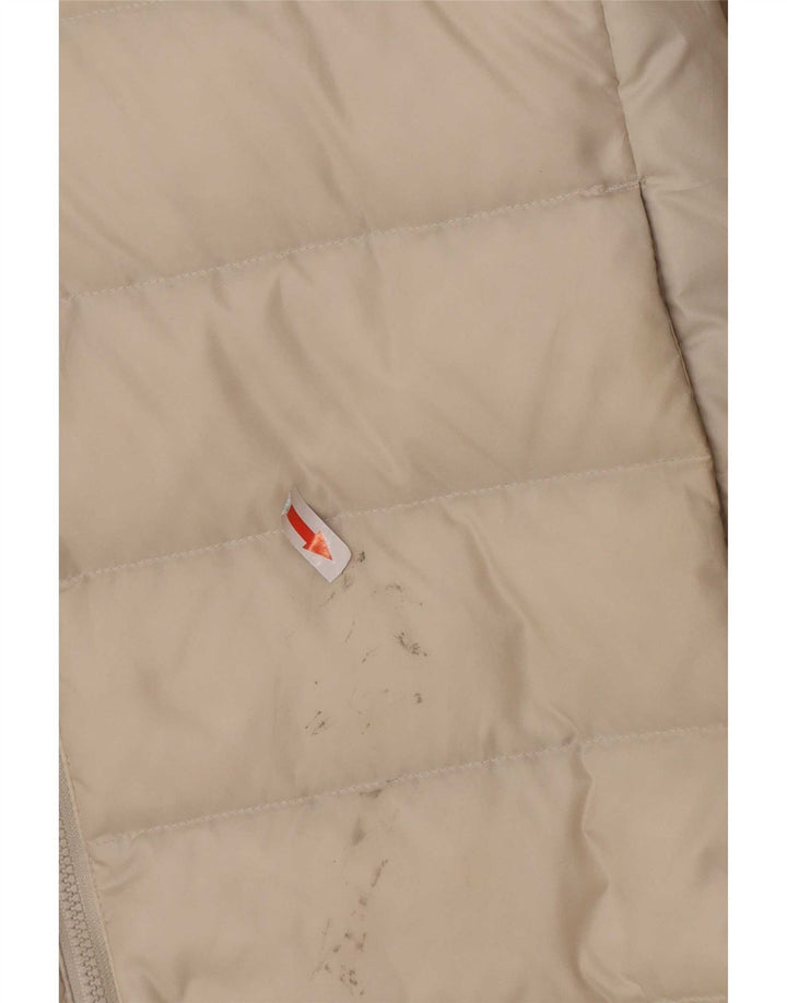 Jachetă căptușită pentru bărbați Adidas UK 38 Medium Bej Poliester