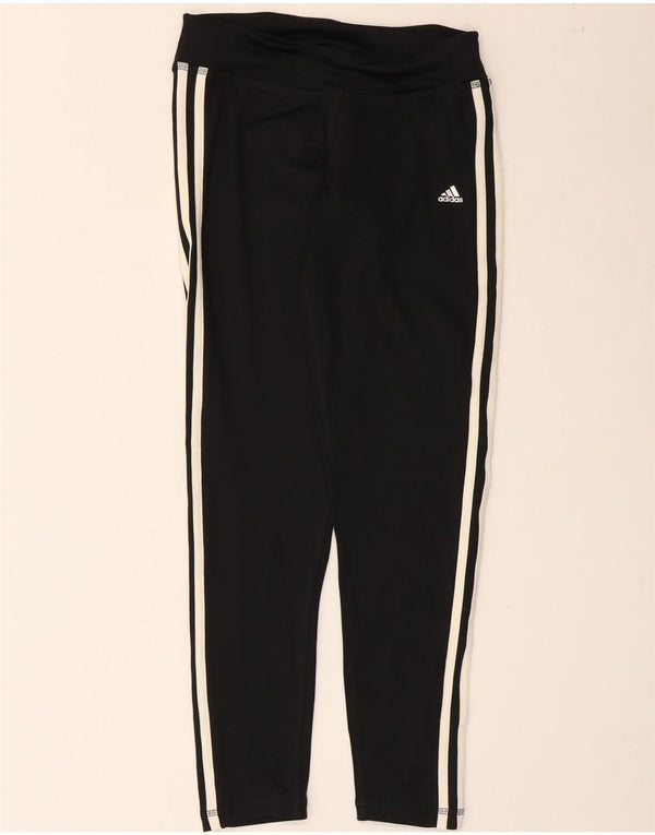 Leggings Climalite Adidas pentru femei UK 8/10 Poliester negru mic