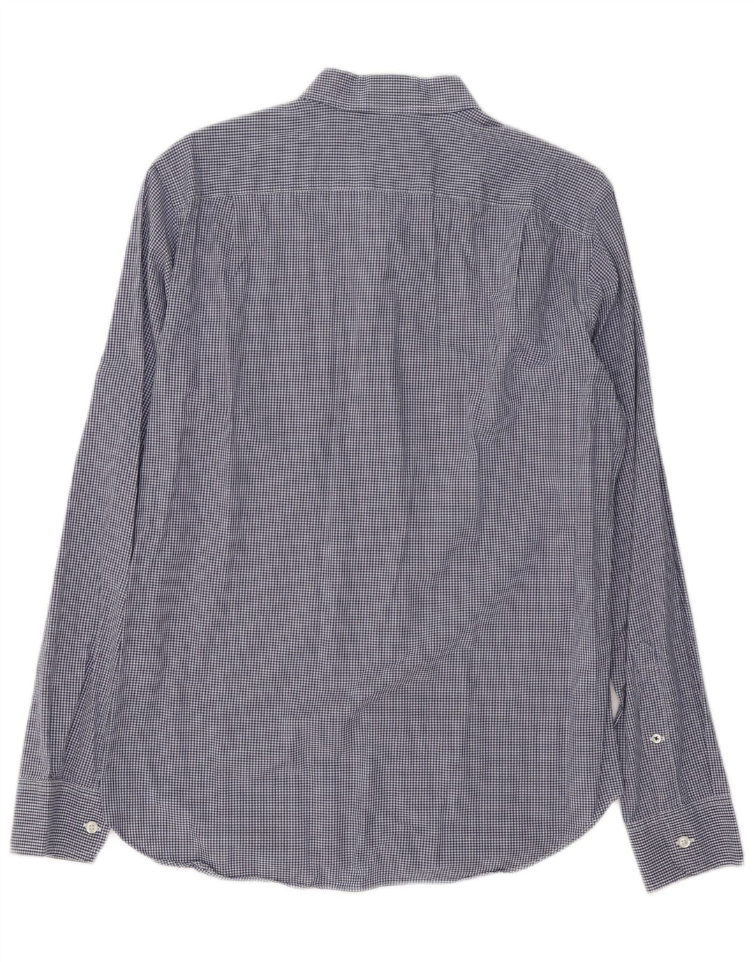 Cămașă BONOBOS pentru bărbați, slim fit, din bumbac vichy albastru bleumarin mediu