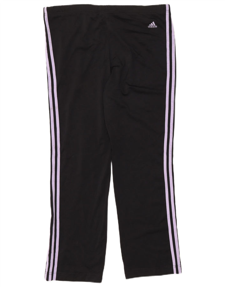 Pantaloni de trening ADIDAS pentru femei UK 14 Medium Black