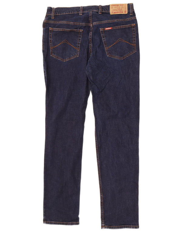 Blugi drepti pentru bărbați Carrera 700 IT 52 XL W36 L32 Bumbac bleumarin