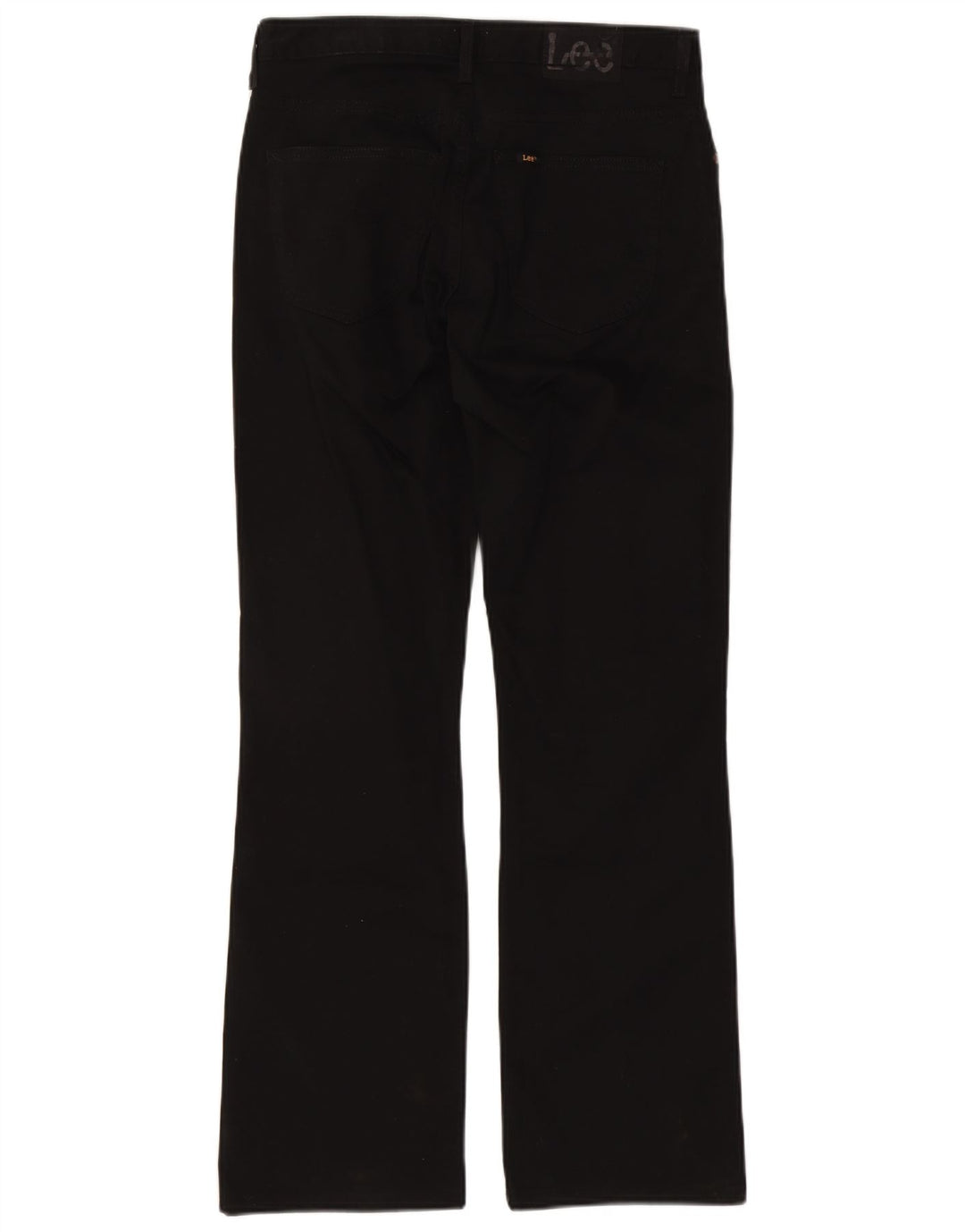 Pantaloni casual Lee Cameron Bootcut pentru femei W32 L33 bumbac negru