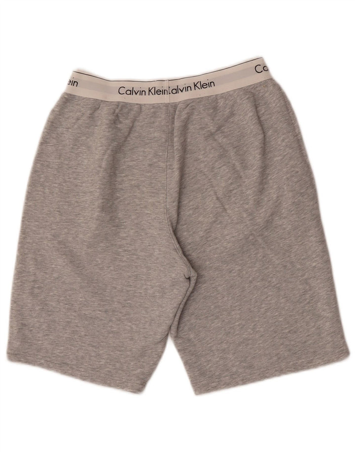 Pantaloni scurți Calvin Klein Graphic Sport pentru bărbați, bumbac, gri mici