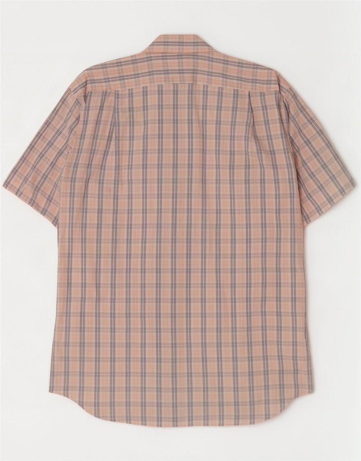 Cămașă cu mânecă scurtă pentru bărbați Hugo Boss Mărimea 16 1/2 42, mare, multicoloră