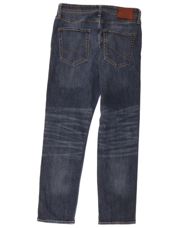 Blugi drepți pentru bărbați Jack & Jones W30 L32 Bumbac albastru