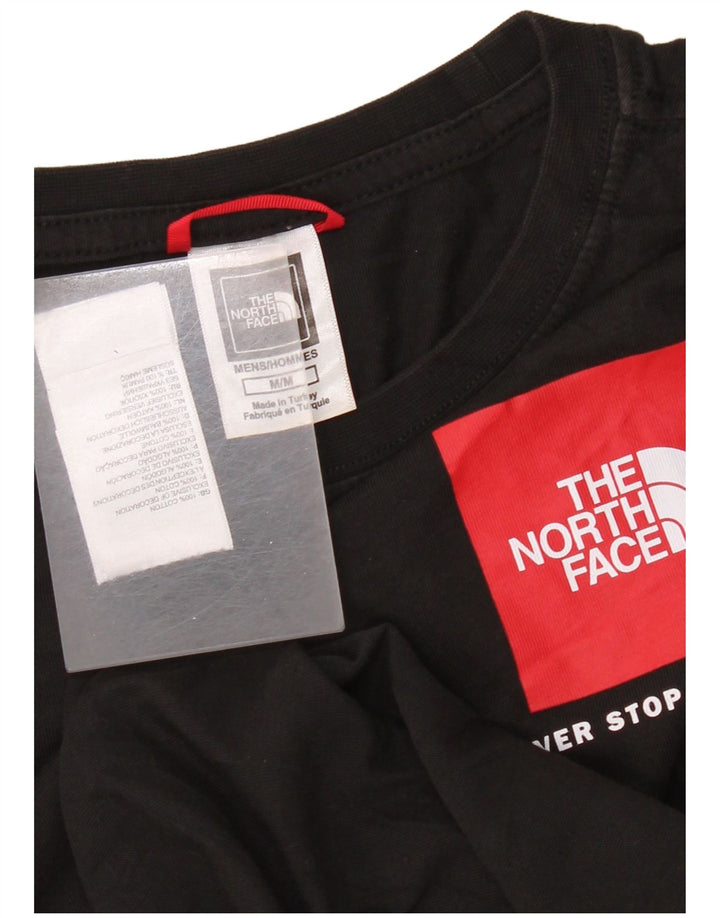 Tricou pentru bărbați The North Face Top Medium Black Bumbac